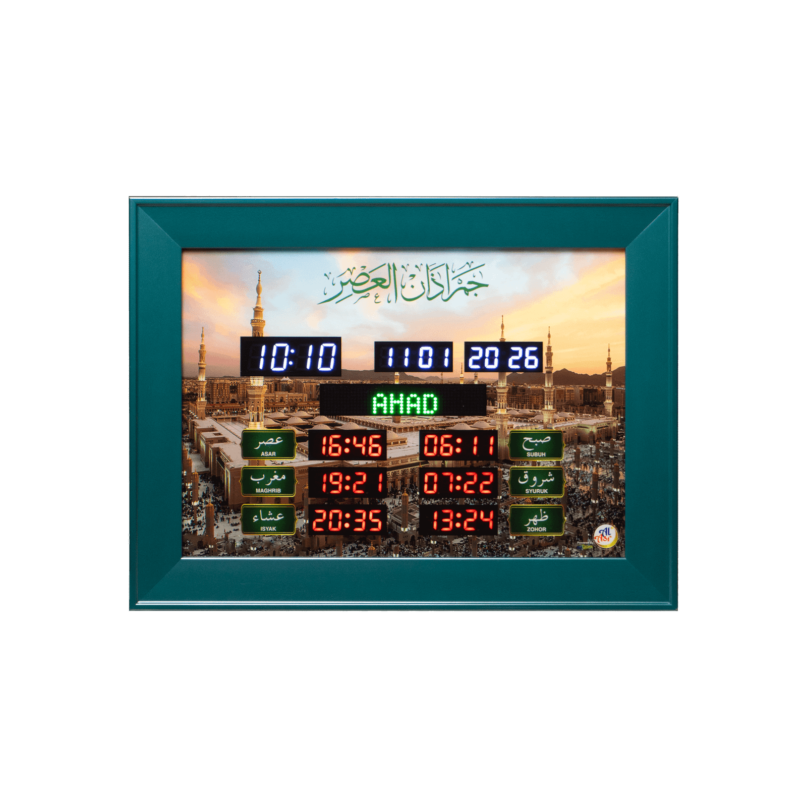 Jam Adzan Digital Al-Asr